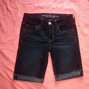 NWOT American Eagle bermuda shorts, sz 0